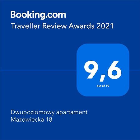 Апартаменты Dwupoziomowy Apartament Mazowiecka 18 Быдгощ Экстерьер фото